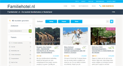 Desktop Screenshot of familiehotel.nl